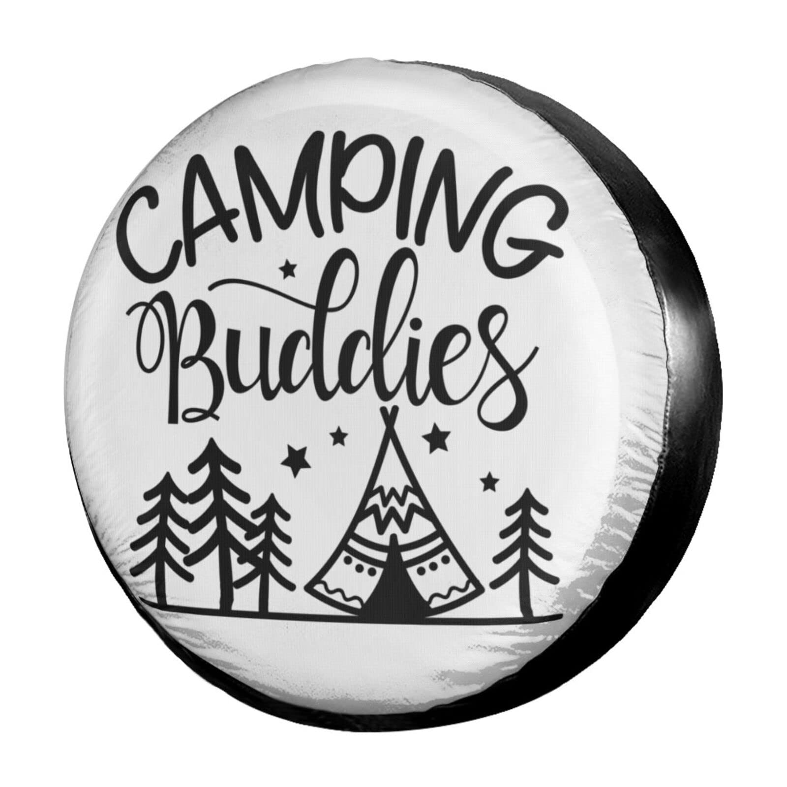Foruidea 16 Inch Spare Tire Cover - Dust-Proof Wheel Protector for Trailers, RVs, SUVs | Camping Accessories & Outdoor Vehicle Protection