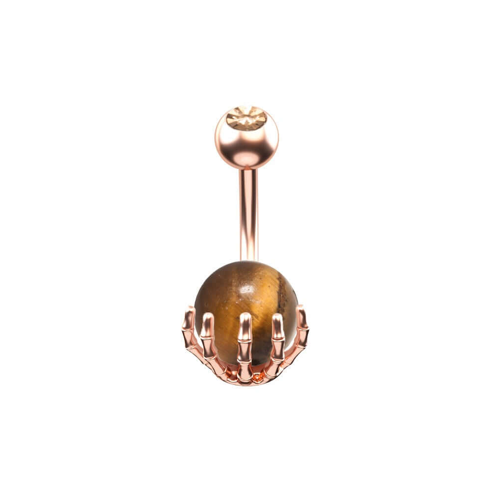 Opal Paw Belly Button Ring - Cute and Stylish Navel Piercing Jewelry for Women | Perfect for Everyday Wear, Parties, and Unique Fashion Statements