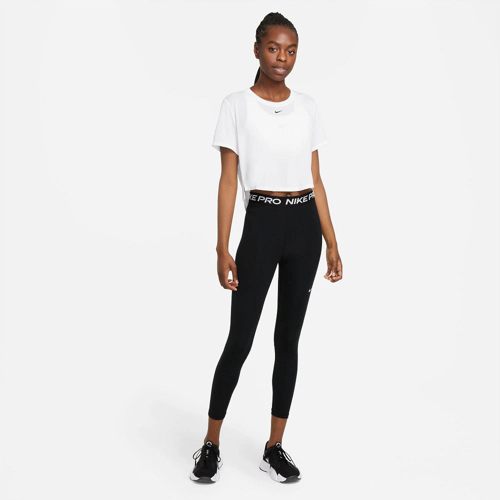 Nike One Dri-FIT Women's Short Sleeve Crop Top - Moisture-Wicking Athletic Shirt for Running, Yoga & Gym Workouts