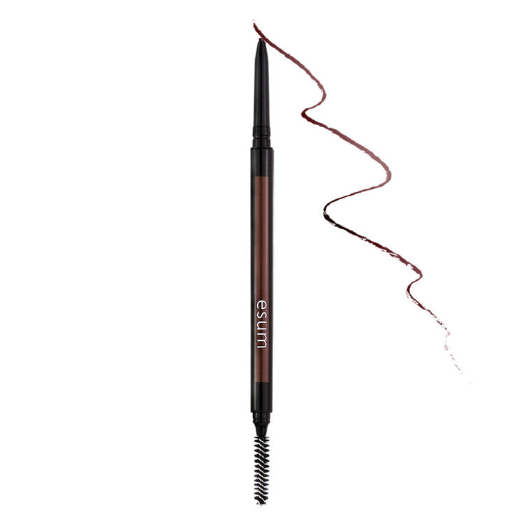 ESUM Brow Defining Pencil - Ultra Fine Eyebrow Pencil for Natural Looking Brows, Waterproof & Long Lasting - Perfect for Daily Makeup, Salon Use, and Professional Brow Styling