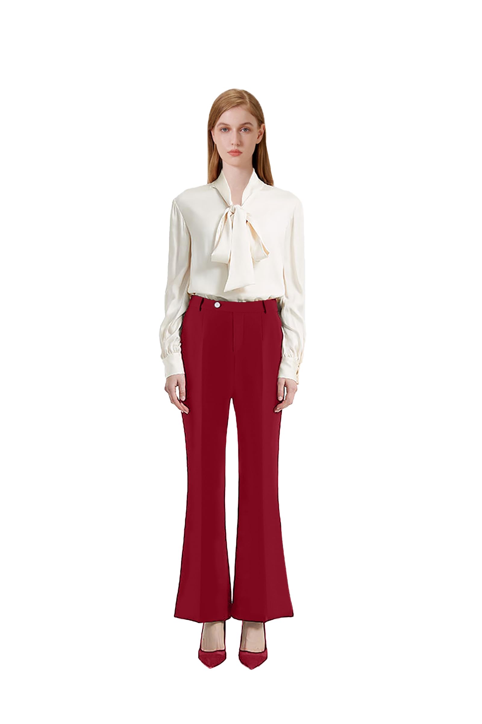 Wemaliyzd Women's 2-Piece Suit Set - Professional Office Blazer & Pants with Peak Lapel, Slim Fit for Business Women | Perfect for Work, Interviews & Formal Events
