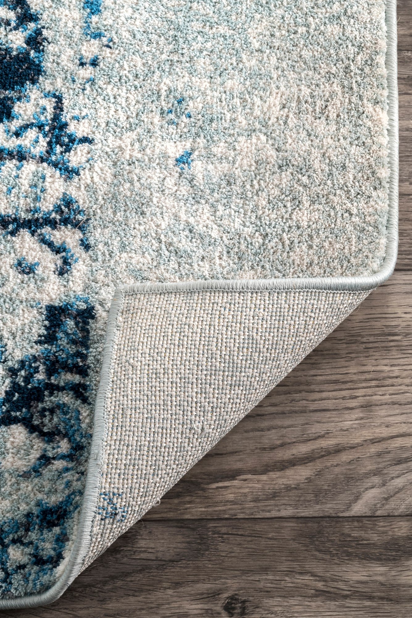 NuLOOM Distressed Ernestina Flourish Runner Rug 2'6