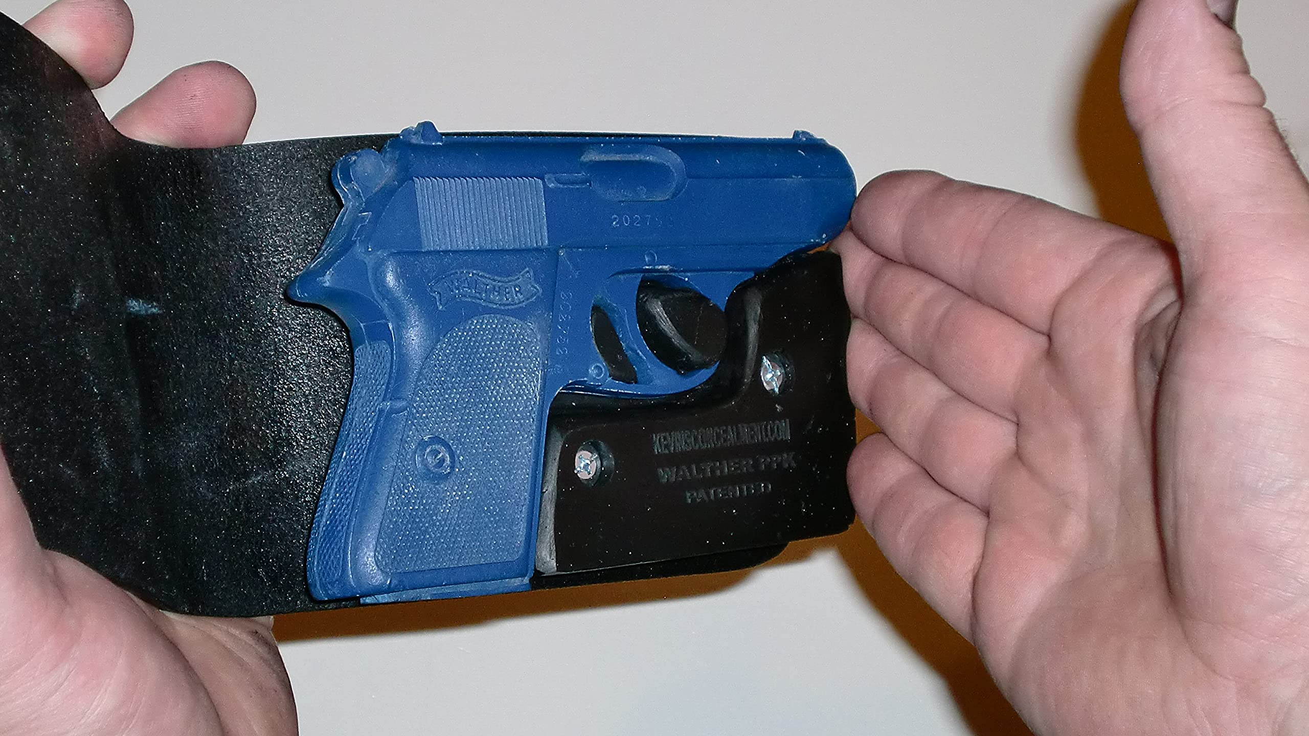 Leather Wallet Holster for Walther PPK & PPK/S - Concealed Carry IWB Holster | Perfect for Everyday Carry, Travel & Self-Defense