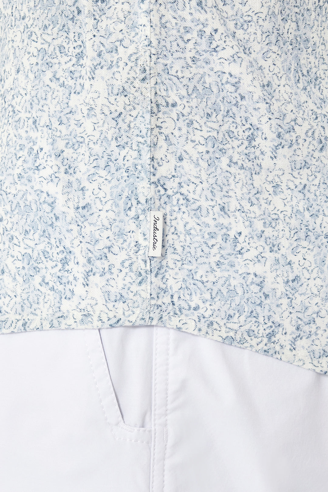 Maraca Short Sleeve Shirt for Men - White & Blue Striped Casual Button Down Shirt | Perfect for Summer Outfits, Beach Vacations & Casual Fridays