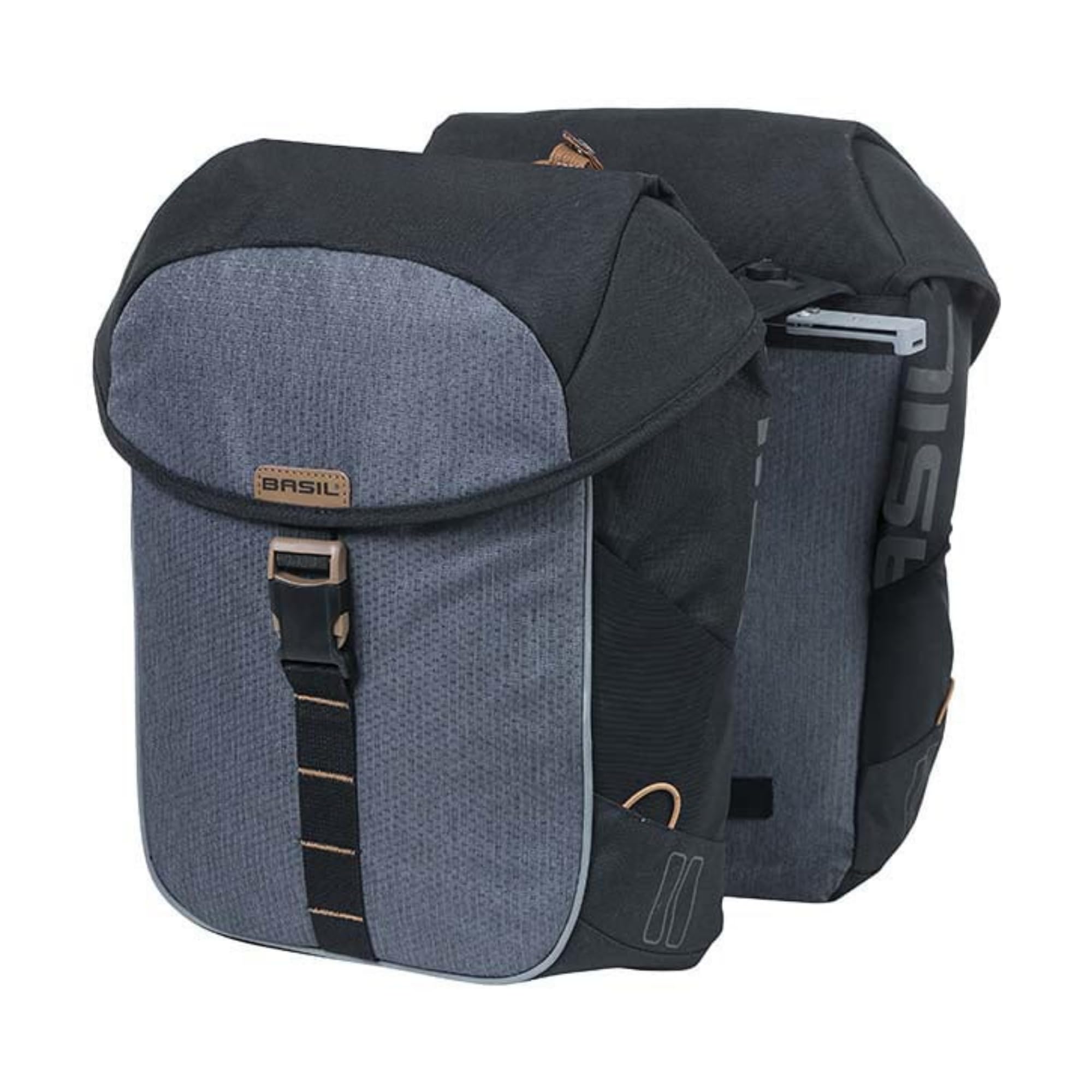 Miles Double Bag MIK 32 Litre Backpack - Waterproof Hiking & Travel Backpack for Outdoor Adventures, Gym & Daily Commute - Black Slate (17760)