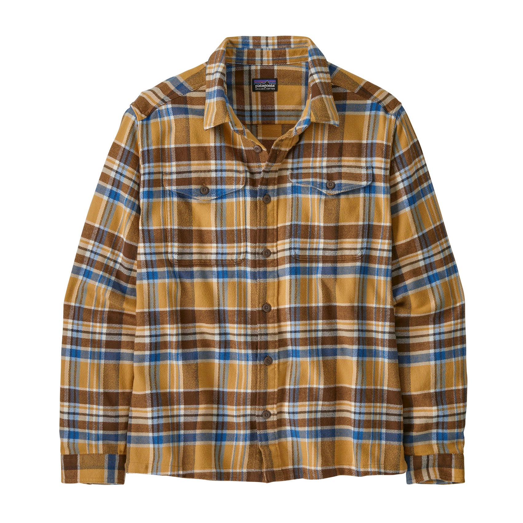 **Men's Patagonia Fjord Flannel Shirt - Soft & Durable Plaid Shirt for Outdoor Adventures & Casual Wear**