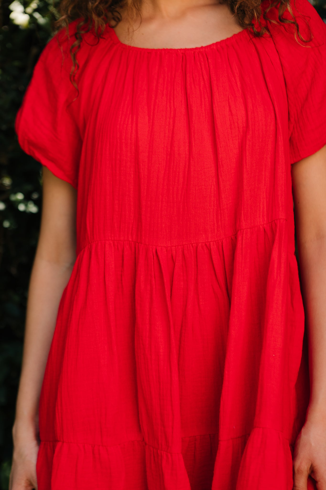 Stylish Harvey Short Dress in Red - Perfect for Casual Outings, Parties & Summer Wear
