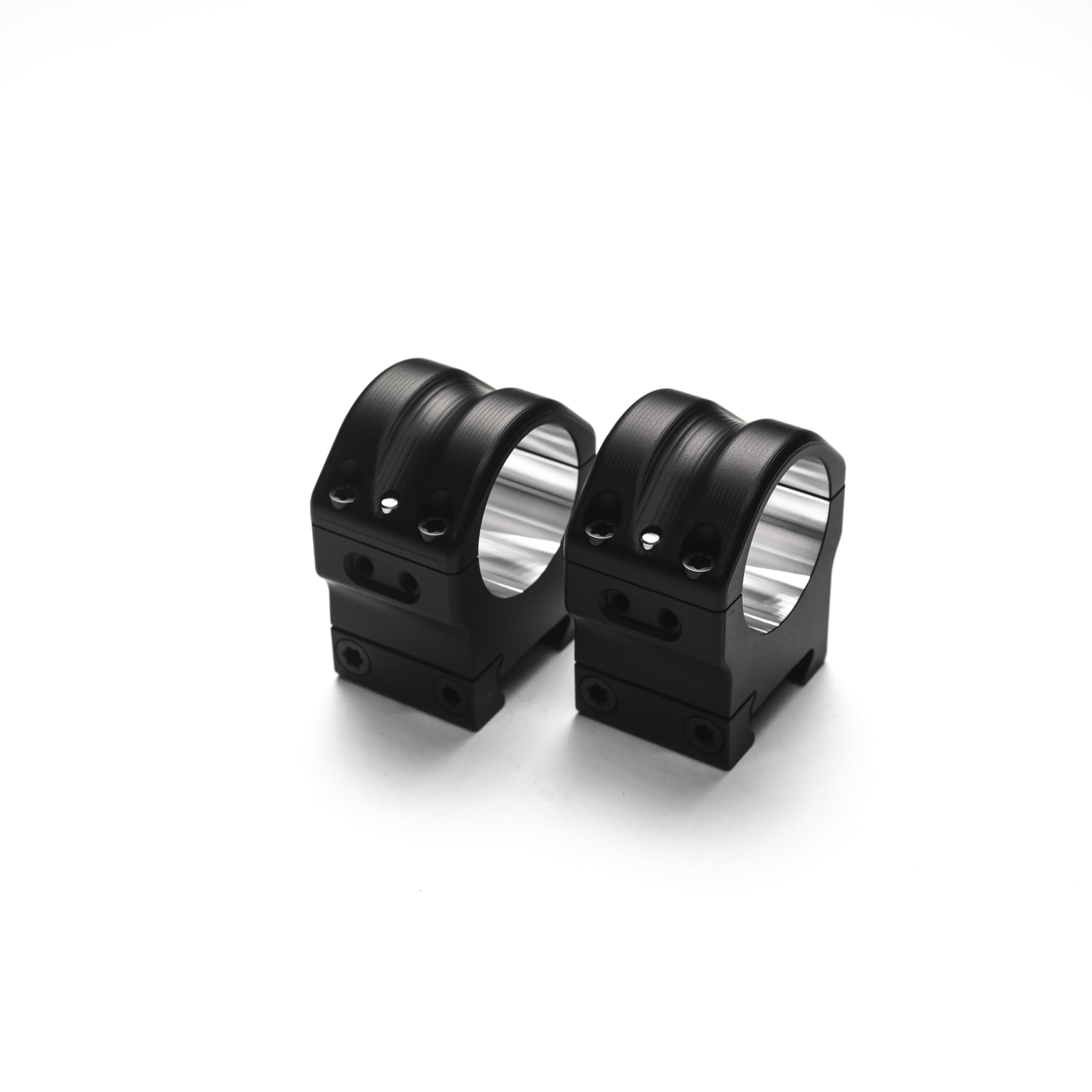 Precision Match Scope Rings for Rifles - High-Quality Aluminum Scope Mounting Rings for Hunting & Shooting - Perfect for Long-Range Shooting, Tactical Optics & Outdoor Adventures
