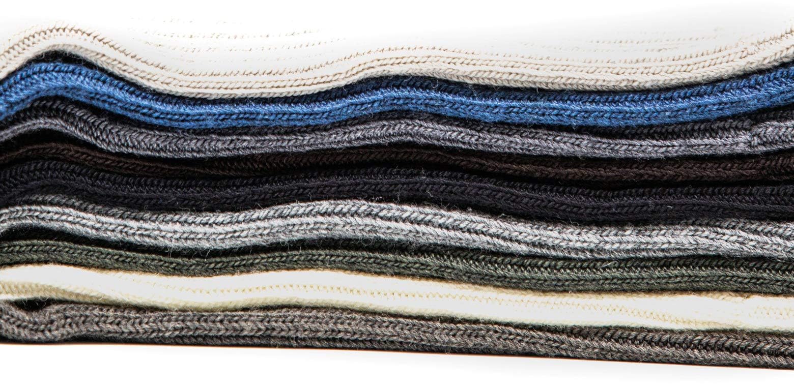 Premium 96% Merino Wool Casual Socks for Men & Women - Ultra Soft, Itch-Free Hiking, Trekking & Running Socks - Breathable & Moisture-Wicking - 3-Pack for Outdoor Adventures & Everyday Comfort