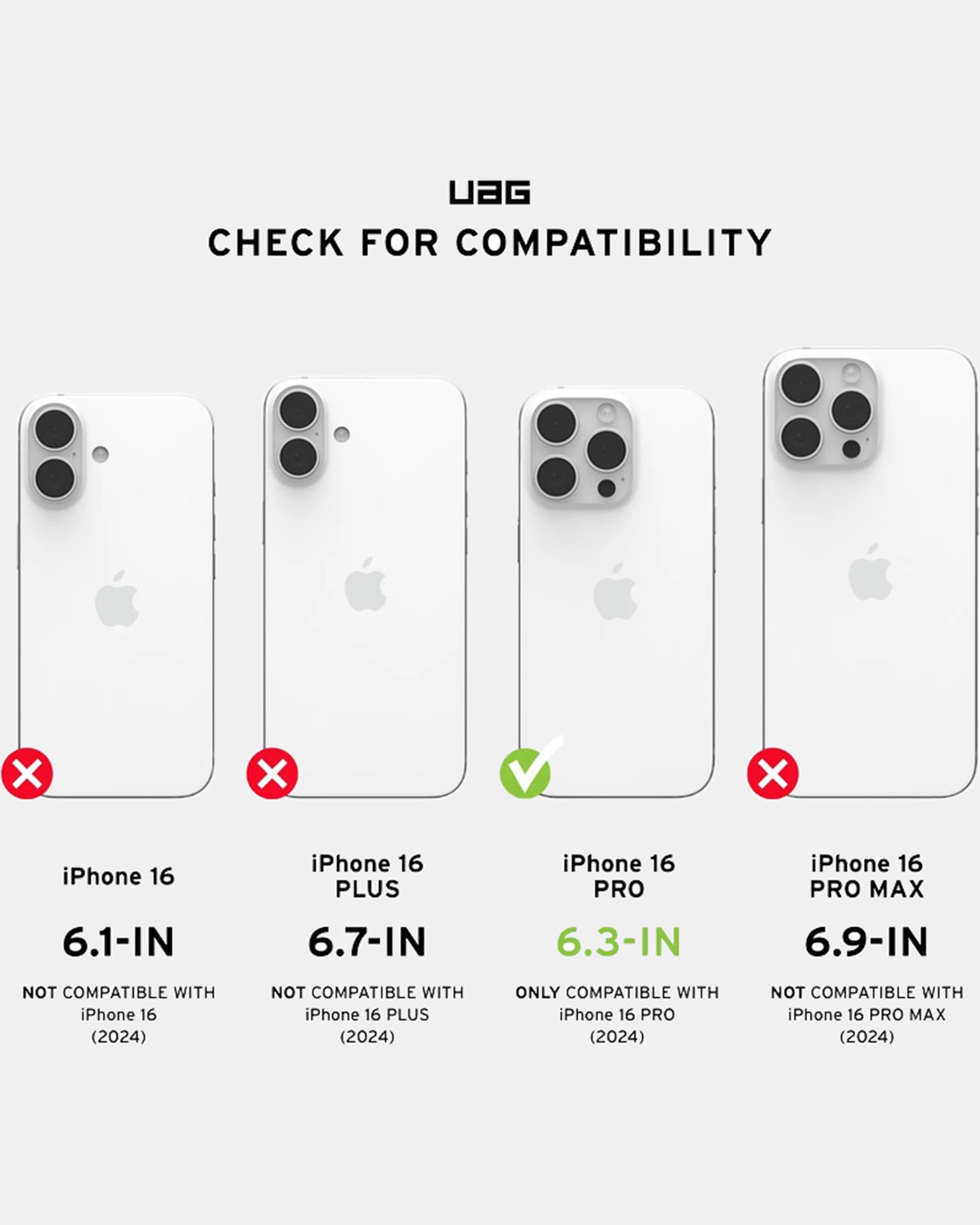 UAG Civilian MagSafe Compatible iPhone 16 Pro Case - Shockproof Protective Cover with Military-Grade Drop Protection | Perfect for Outdoor Adventures, Travel & Daily Use