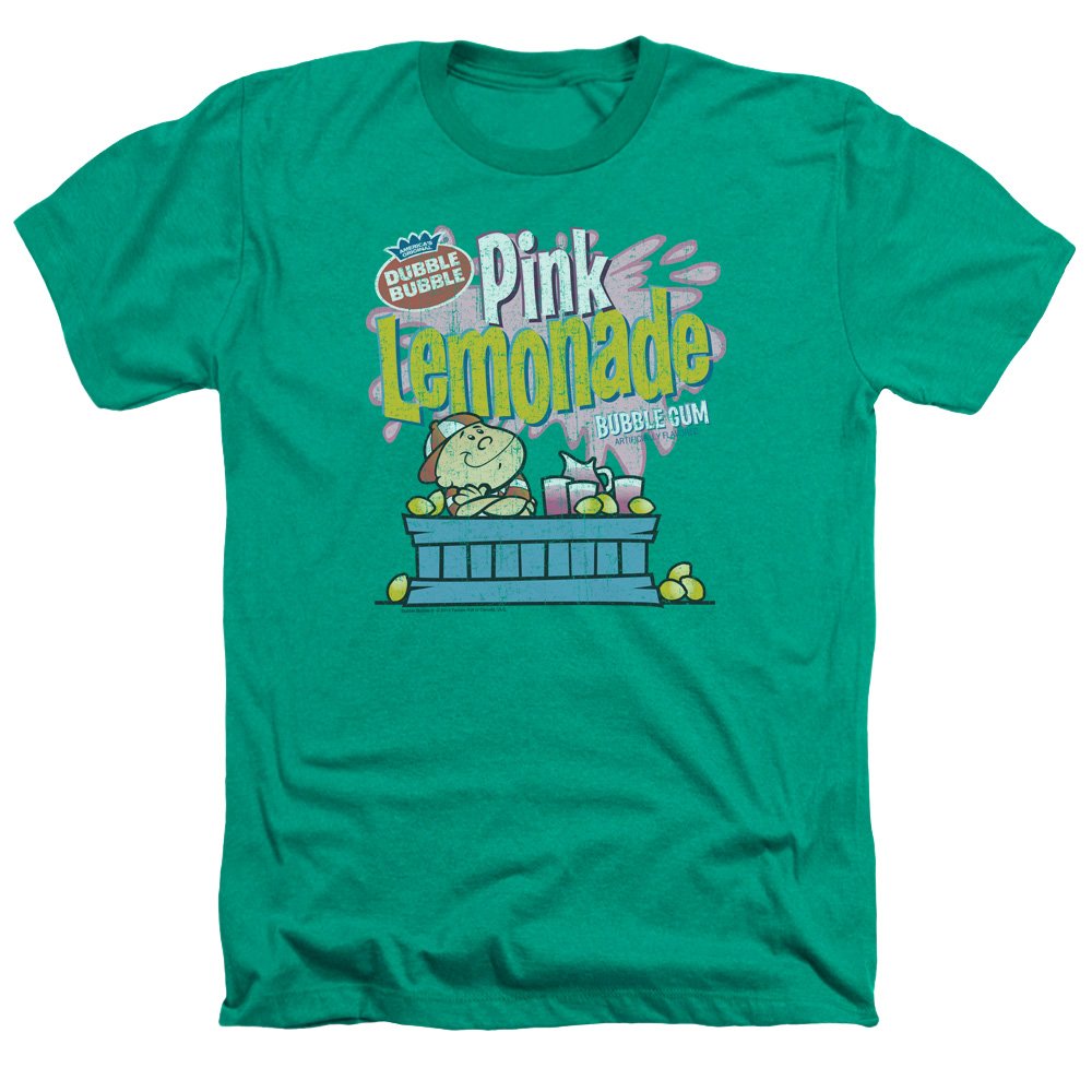 Dubble Bubble Pink Lemonade Unisex Heather T-Shirt for Men & Women - Soft Cotton Casual Tee for Everyday Wear, Street Style & Summer Outfits