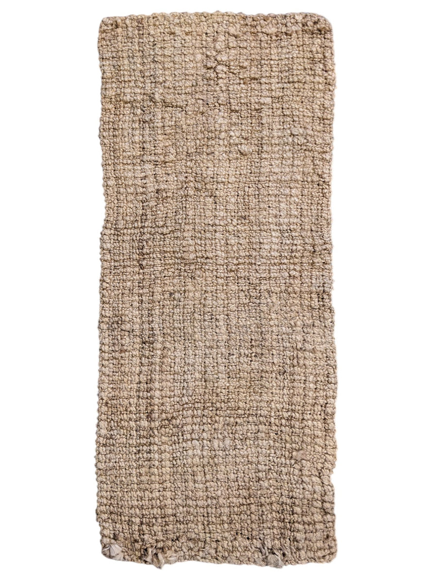 Kyroa Natural Jute Rug 4.10 x 1.10 Feet - Eco-Friendly Handwoven Area Rug for Living Room, Bedroom & Boho Home Decor