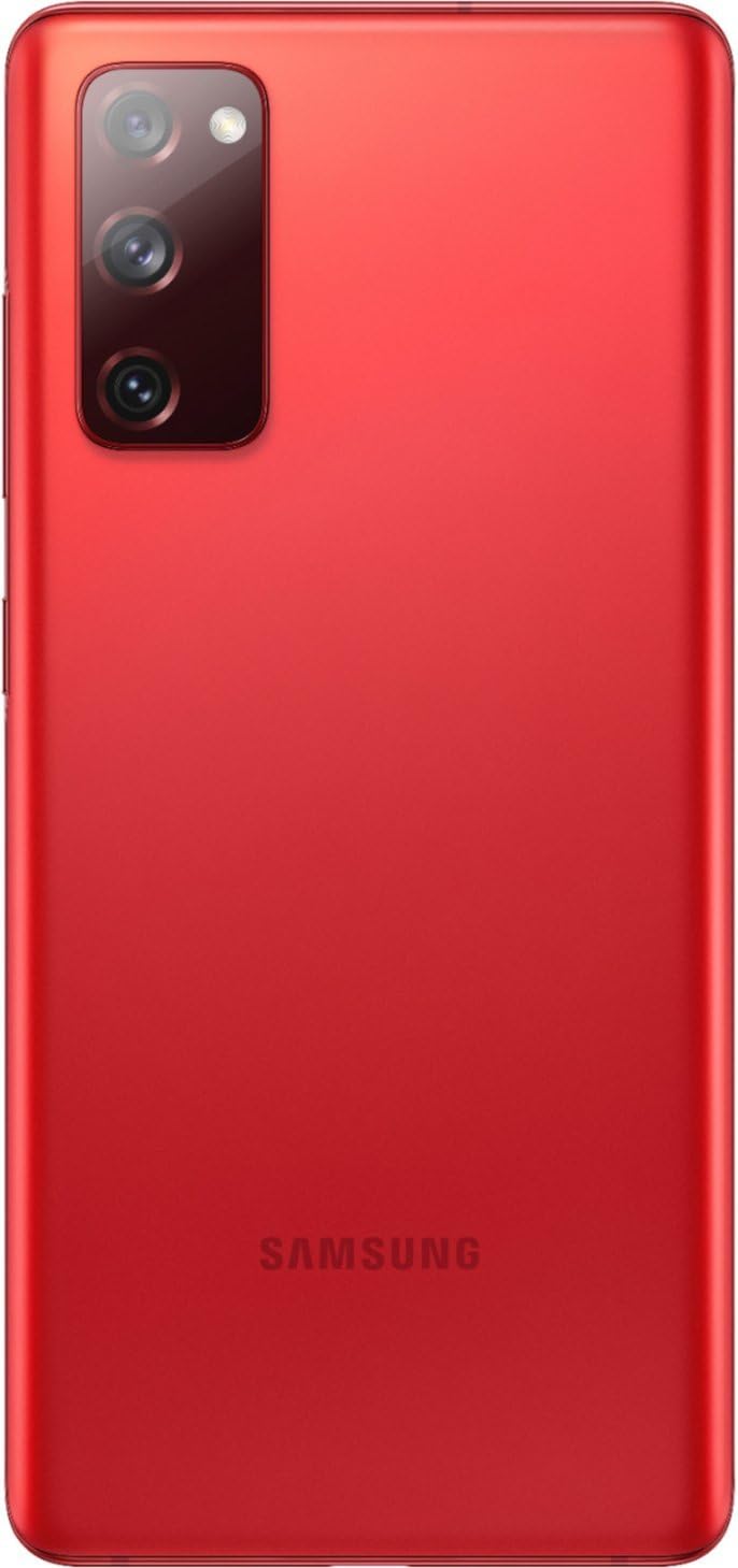 Samsung Galaxy S20 FE 5G Unlocked Smartphone - 128GB Storage, Cloud Red Color (Renewed) | Perfect for Streaming, Gaming & Photography on AT&T, T-Mobile & Verizon Networks