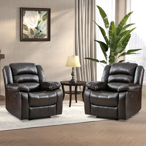 Dark Brown, Set of 2