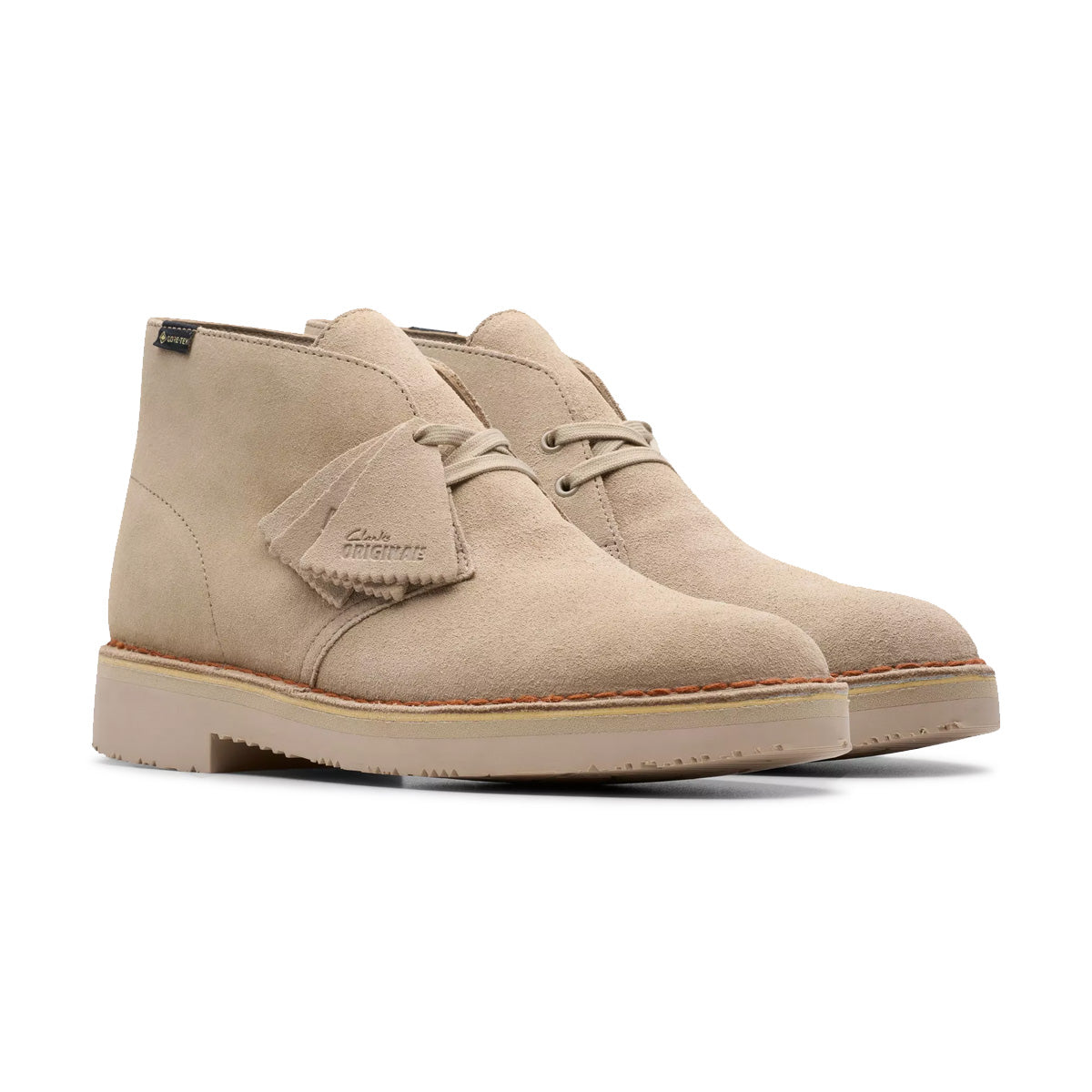 Men's Waterproof Desert Boots with GORE-TEX Technology - Sand Color for Hiking, Outdoor Adventures & Casual Wear
