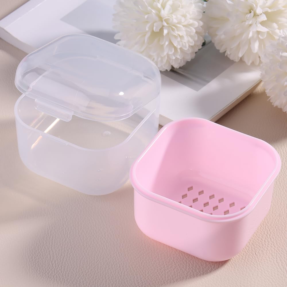 Portable UV Nail Tool Sterilizer Box - Disinfectant Container for Nail Art Accessories & Drill Bits - Manicure Equipment with Strainer & Soaking Tray | Perfect for Salon, Home Use & Travel Nail Care