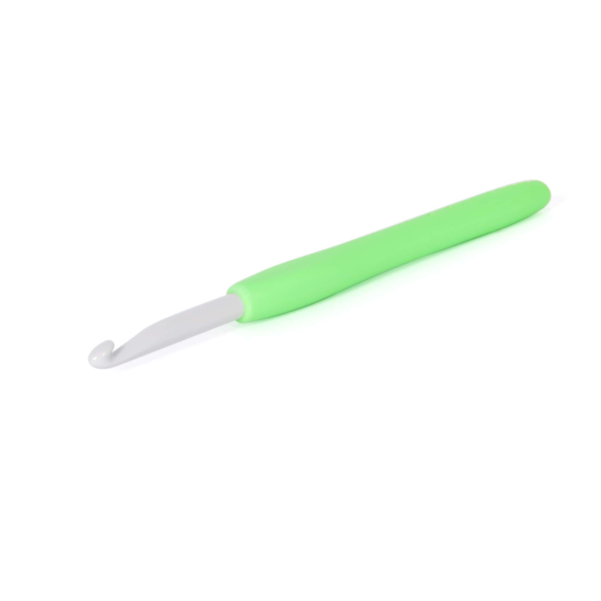 Amour Crochet Hook 6.5 mm - Ergonomic Aluminum Crochet Needle for Yarn Crafting - Perfect for Knitting, Amigurumi, and DIY Projects