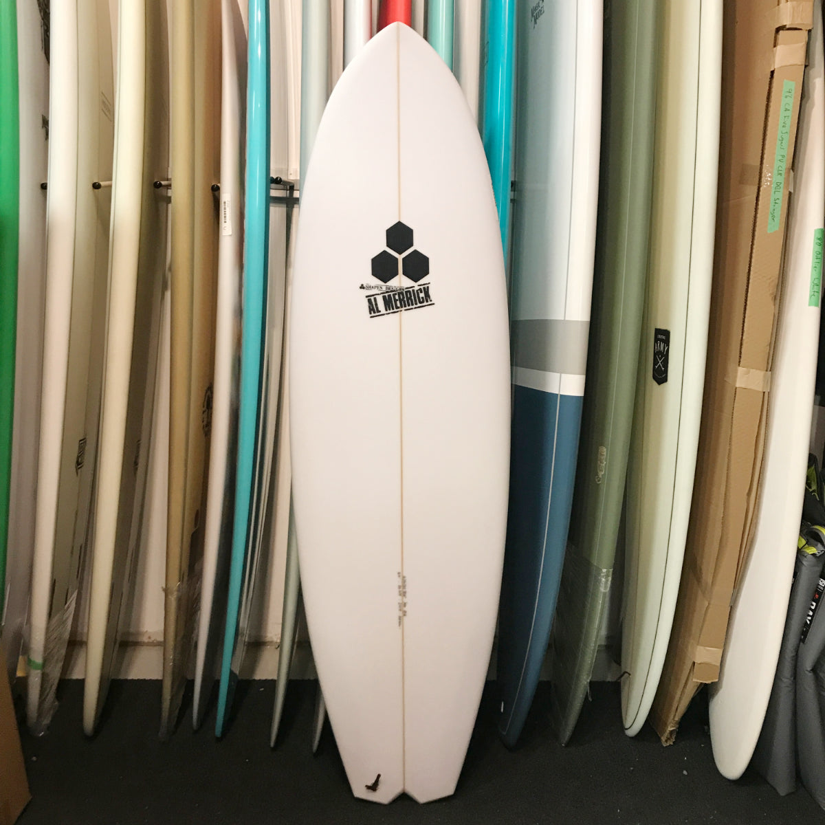 Channel Islands Bobby Quad 6'0 Surfboard with FCS2 Fin System - Perfect for Small to Medium Waves and Performance Surfing