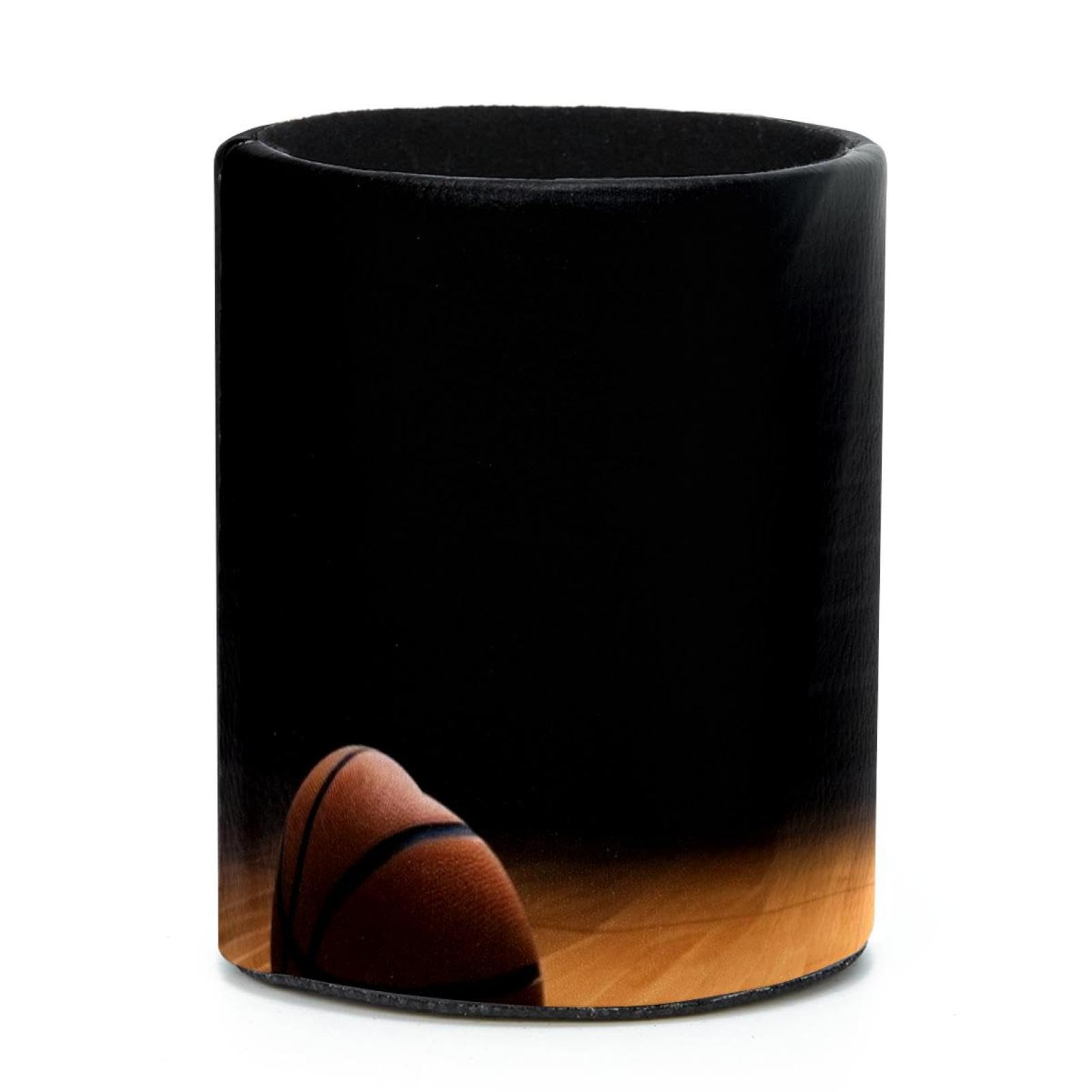 Basketball Wooden Pen Holder for Desk - Stylish Pencil Organizer for Office, Home & School Supplies - Perfect Desk Accessory for Work, Study & Gift Giving