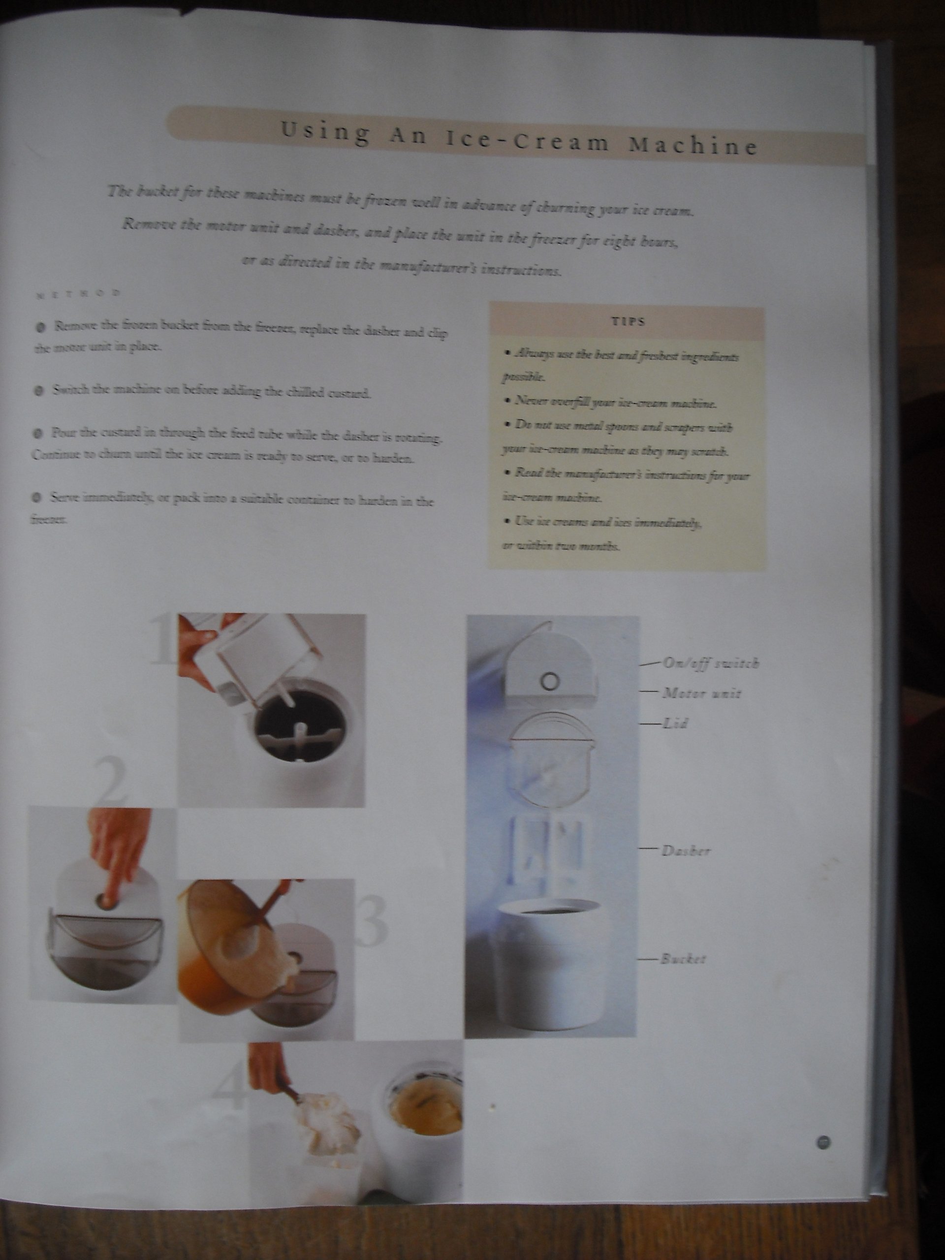 The Ice Cream Machine Book - Easy Homemade Ice Cream Recipes for Beginners | Perfect for Parties, Gifts & Summer Treats