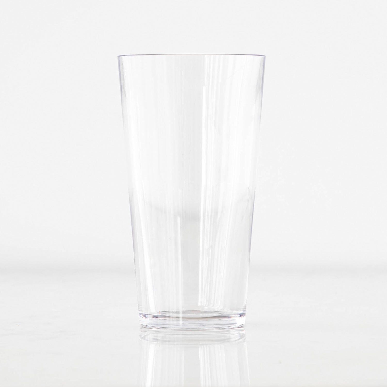 SymGlass Clear Pint Glass - Shatterproof, BPA-Free Drinking Glass for Beer, Cocktails & Iced Coffee - Perfect for Bars, Restaurants & Home Use
