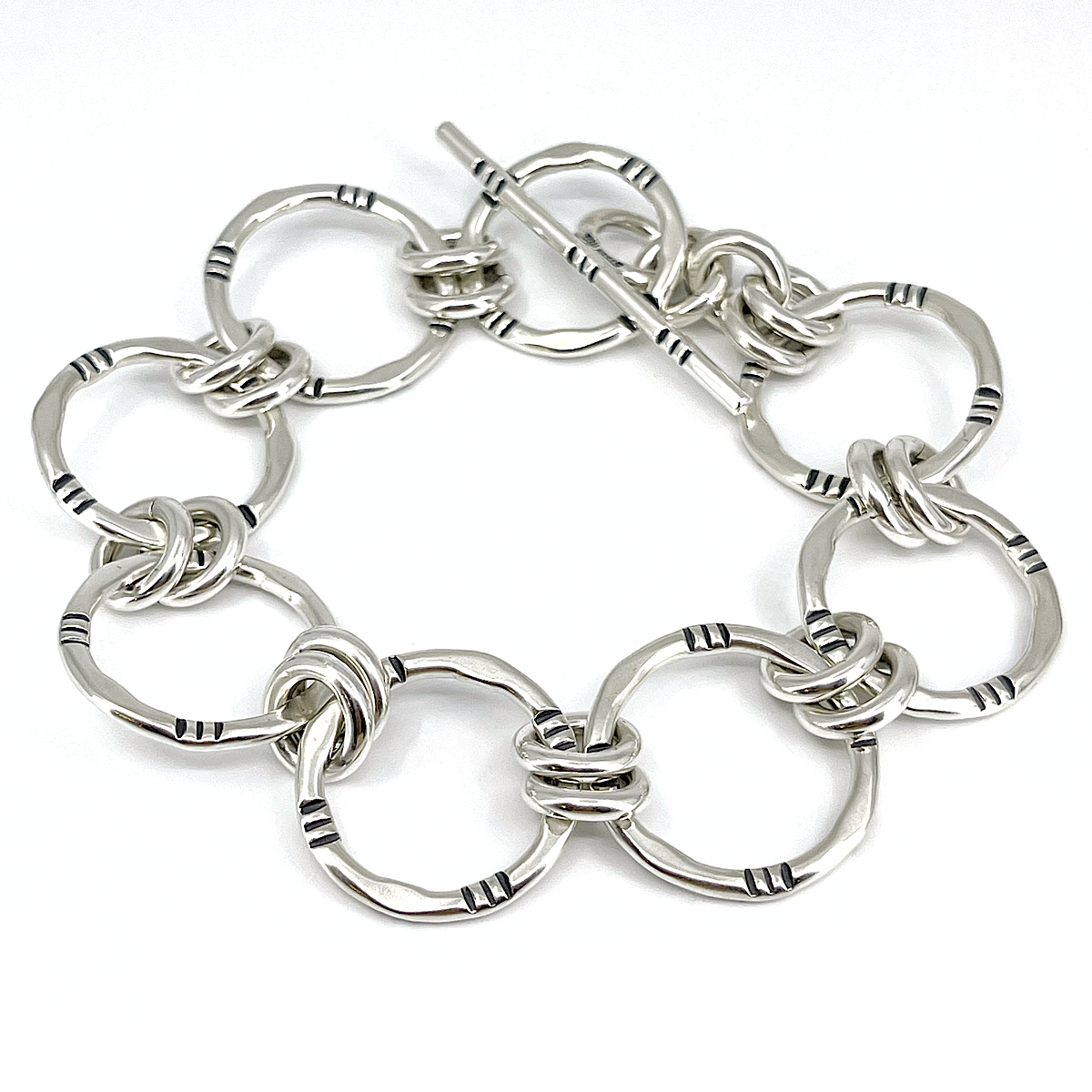 Chunky Sterling Silver Chain Bracelet for Women - Trendy Layered Jewelry for Casual & Formal Outfits | Perfect Gift for Her