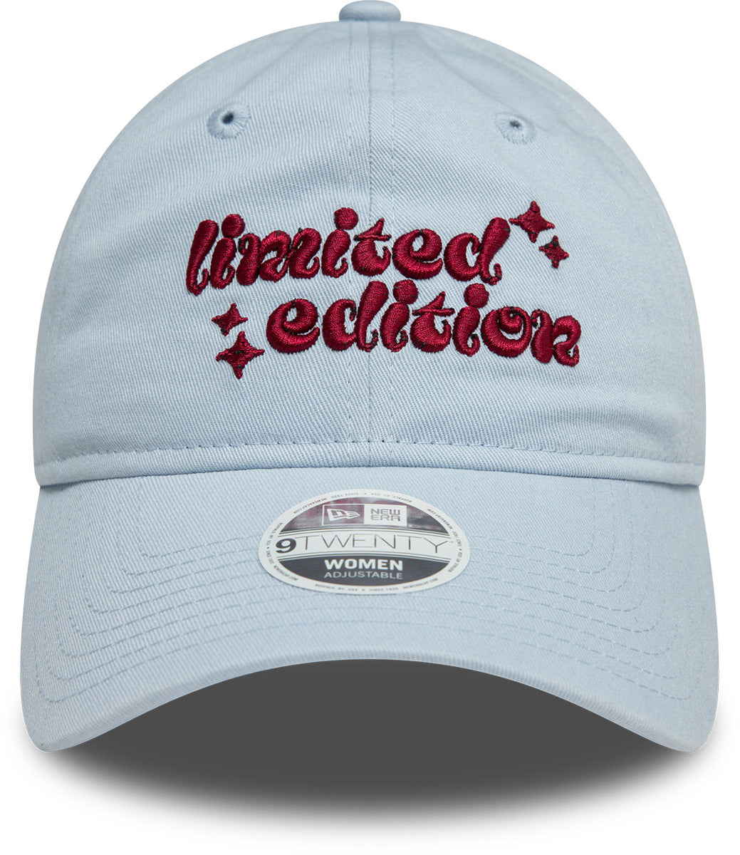 Women's New Era 9Twenty Limited Edition Pale Blue Baseball Cap - Fashionable Adjustable Snapback Hat for Casual Wear & Sports Events