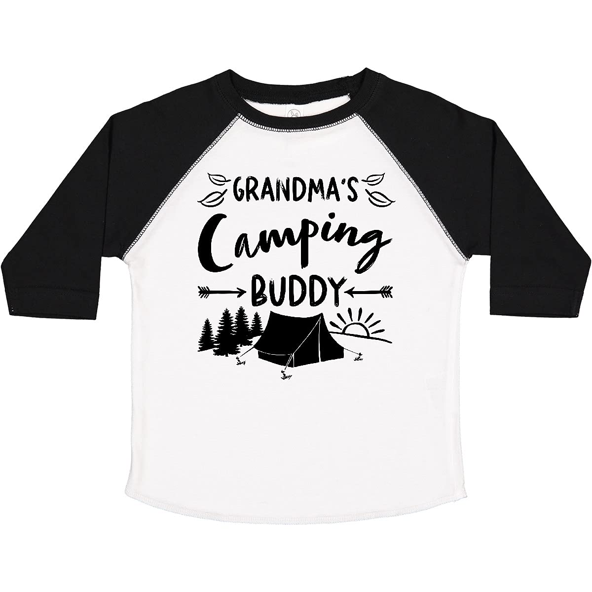 Grandma's Camping Buddy Toddler T-Shirt - Cute Camping-Themed Kids Shirt for Outdoor Adventures & Family Trips