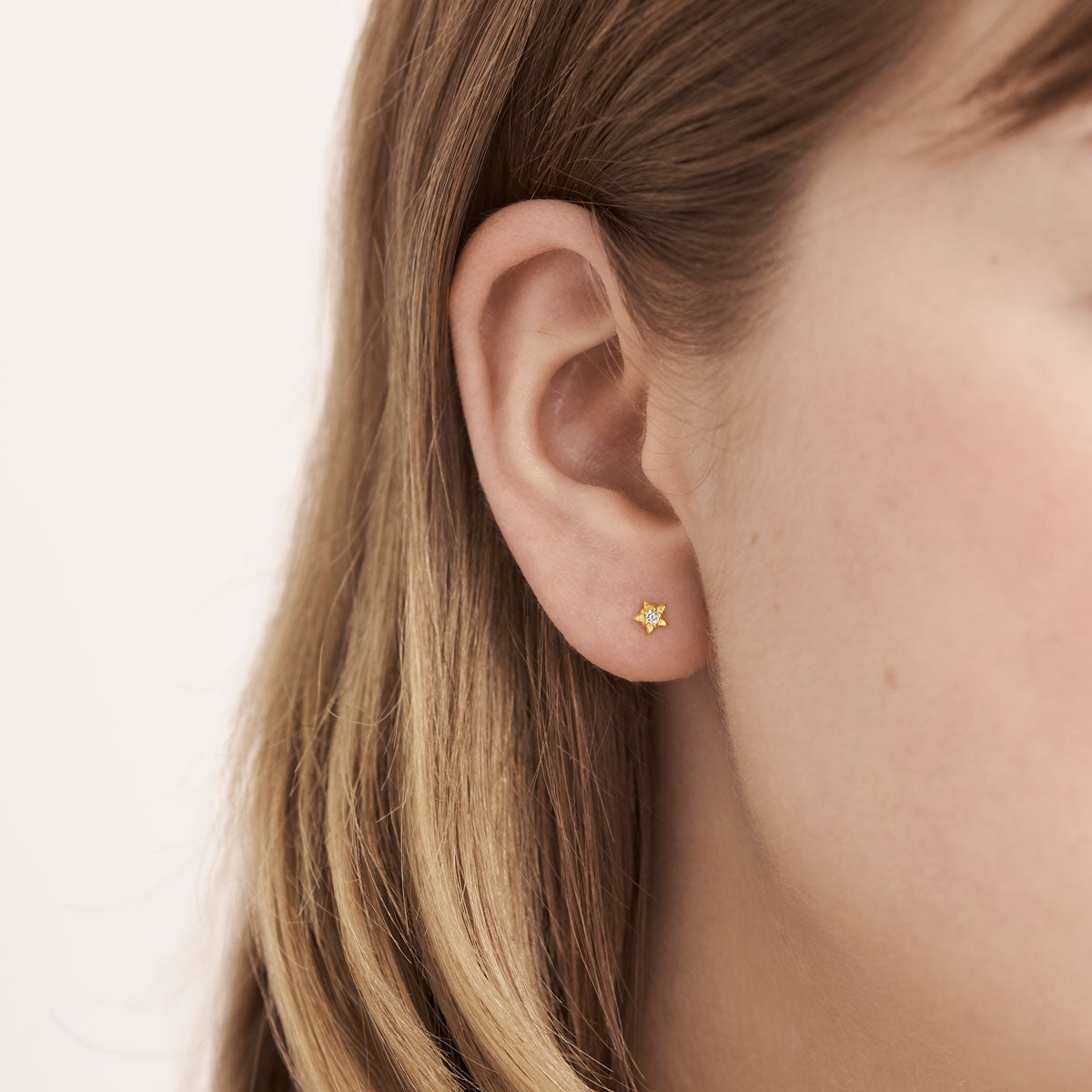 Dainty Gold Star Stud Earrings for Women - Minimalist Elegant Jewelry for Daily Wear & Special Occasions