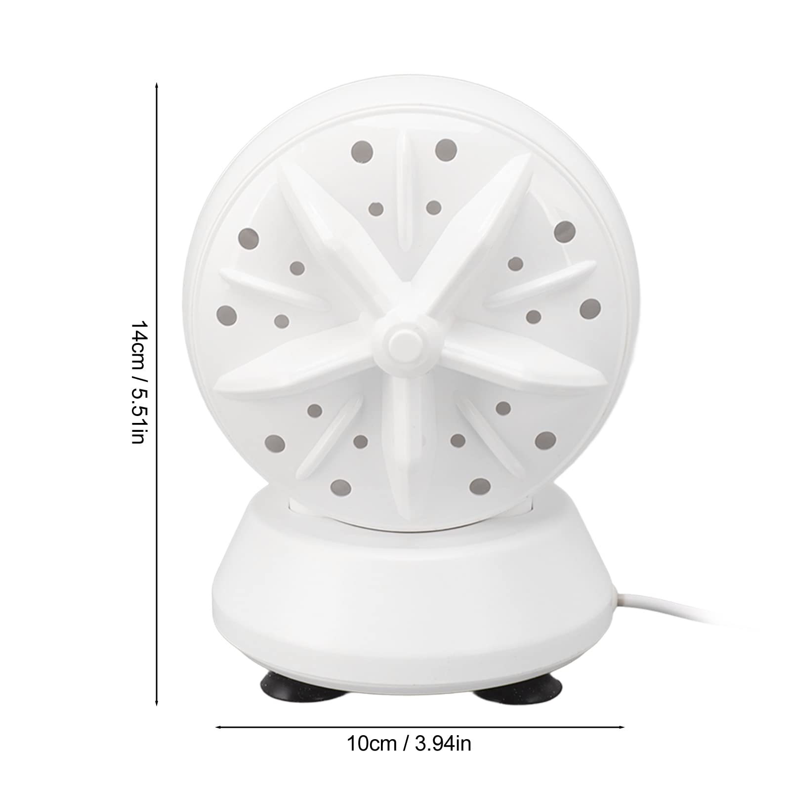 Portable Mini Washing Machine - Foldable USB Powered Clothes Washer for Underwear, Baby Clothes, Socks & Small Items | Double Washing Power | Perfect for Apartments, Travel, Camping & RVs | Compact Laundry Solution for Small Spaces