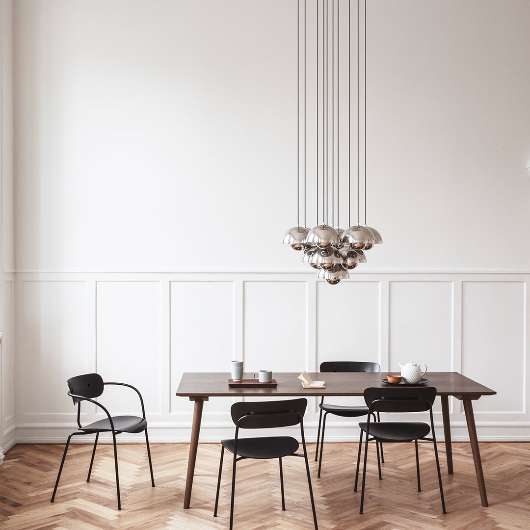 SK5 Modern Dining Table - Elegant & Durable for Kitchen, Dining Room, or Small Space - Perfect for Family Meals & Entertaining Guests