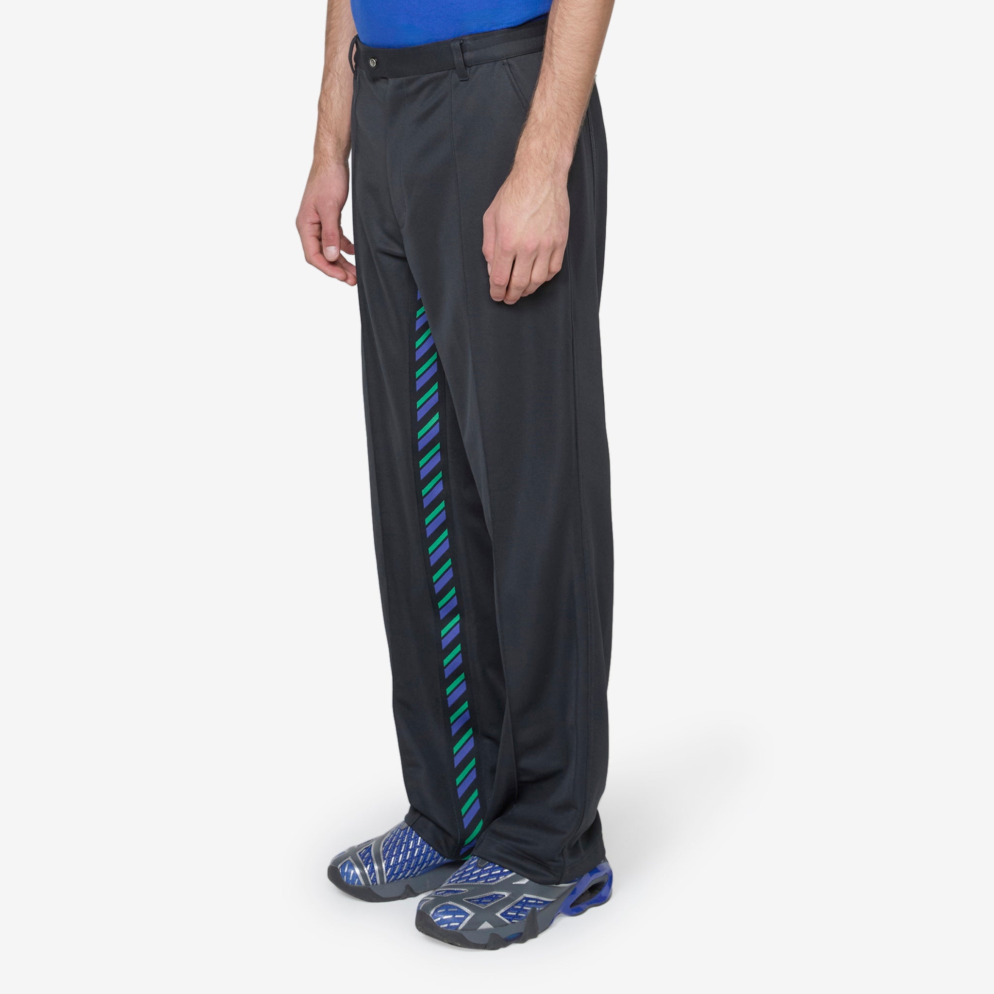 ASICS NOVALIS Styrax Track Pants for Men - Lightweight Running Jogging Pants with Breathable Fabric (Anthracite) - Perfect for Gym, Workout & Casual Wear