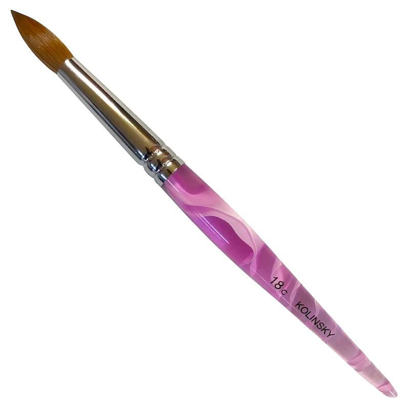 Premium Round Kolinsky Acrylic Paint Brush Set - Professional Artist Paintbrushes for Oil, Watercolor & Acrylic Painting - Perfect for Canvas, Wood & DIY Art Projects