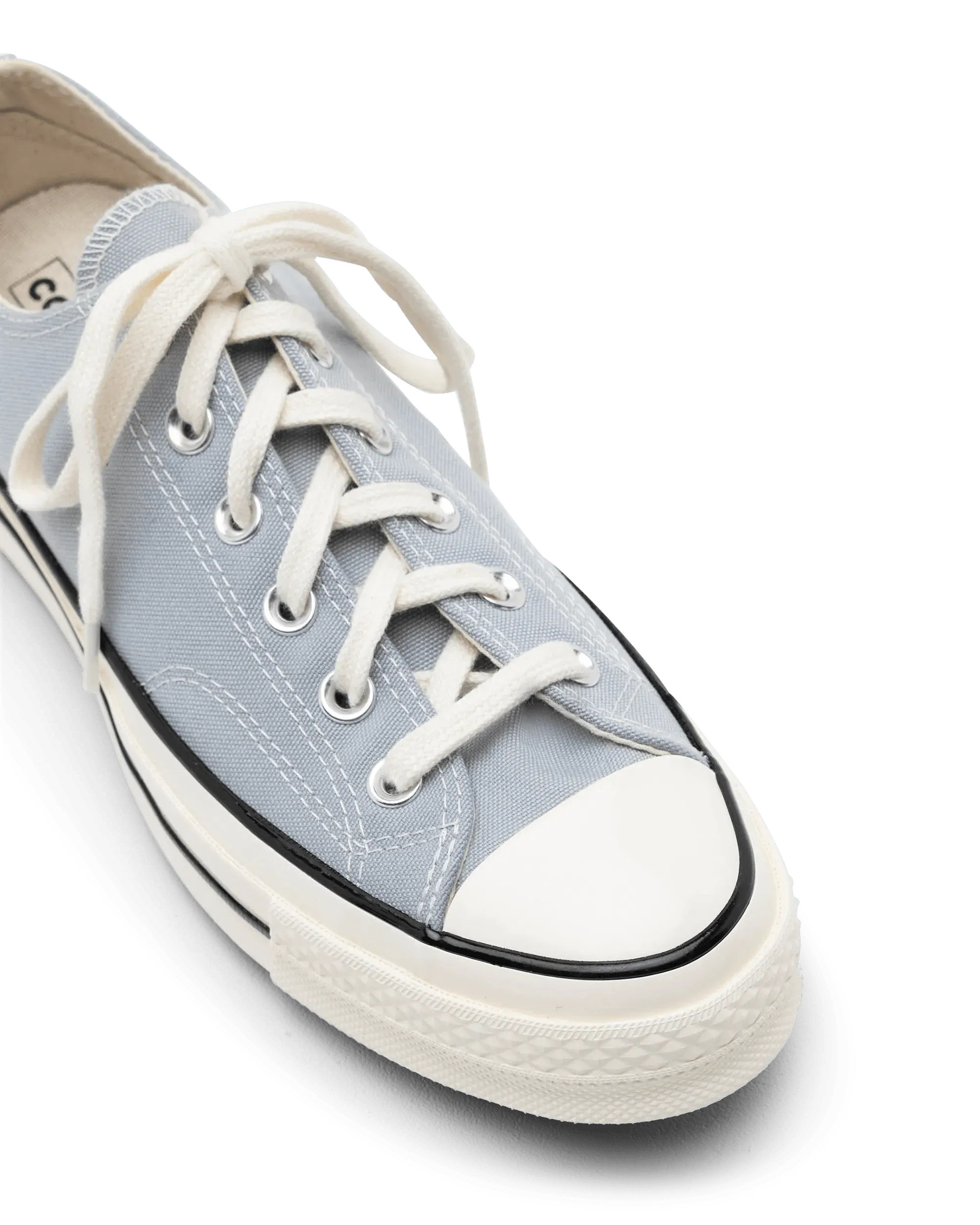 Chuck 70 Wolf Grey Ox Sneakers - Classic Canvas High Top Shoes for Men & Women | Perfect for Casual Wear, Street Style & Everyday Comfort