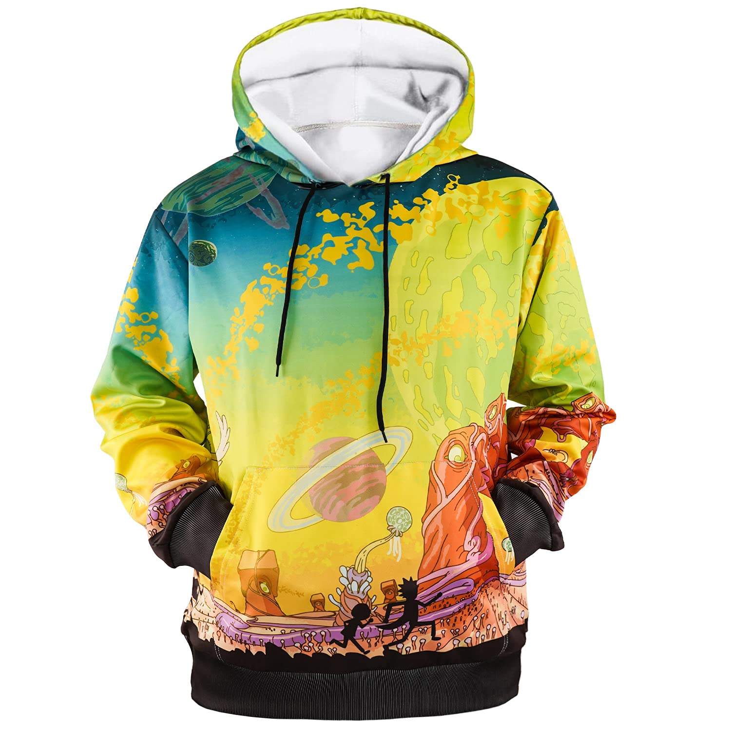 Anime Graphic Pullover Hoodie for Men & Women - Soft Hooded Crewneck Sweatshirt | Casual Wear, Cosplay & Street Fashion