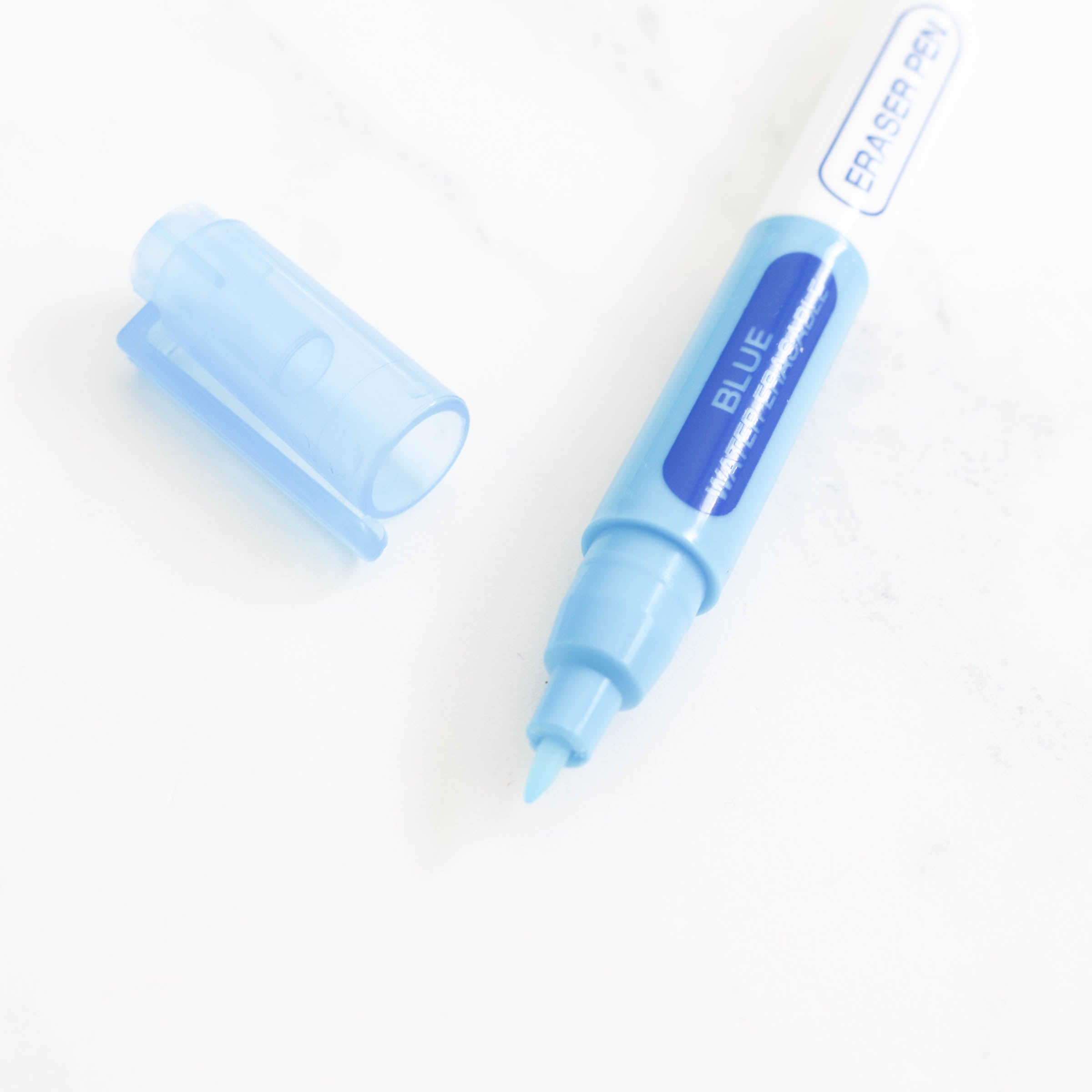 Water Soluble Dual Tip Marking Pen - Fine & Broad Point for Fabric, Paper & Crafts - Perfect for Quilting, Scrapbooking & DIY Projects