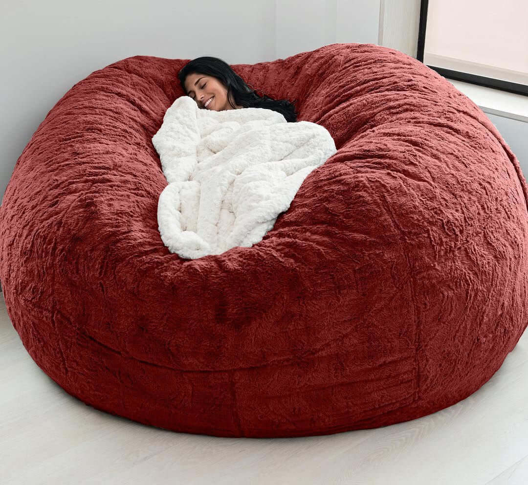 Luxury Faux Fur Couch Cover - Soft & Cozy Sofa Protector for Living Room, Perfect for Winter Home Decor & Pet-Friendly Furniture Protection