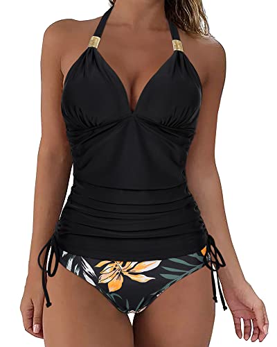 #1 Retro Floral Black