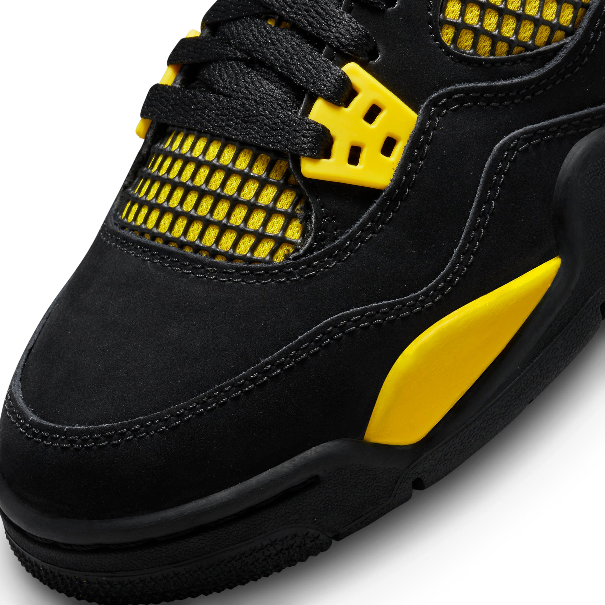Air Jordan 4 Retro Thunder GS Sneakers 2023 - Kids' Basketball Shoes for Boys & Girls - Perfect for Sports, Casual Wear & Sneaker Collection