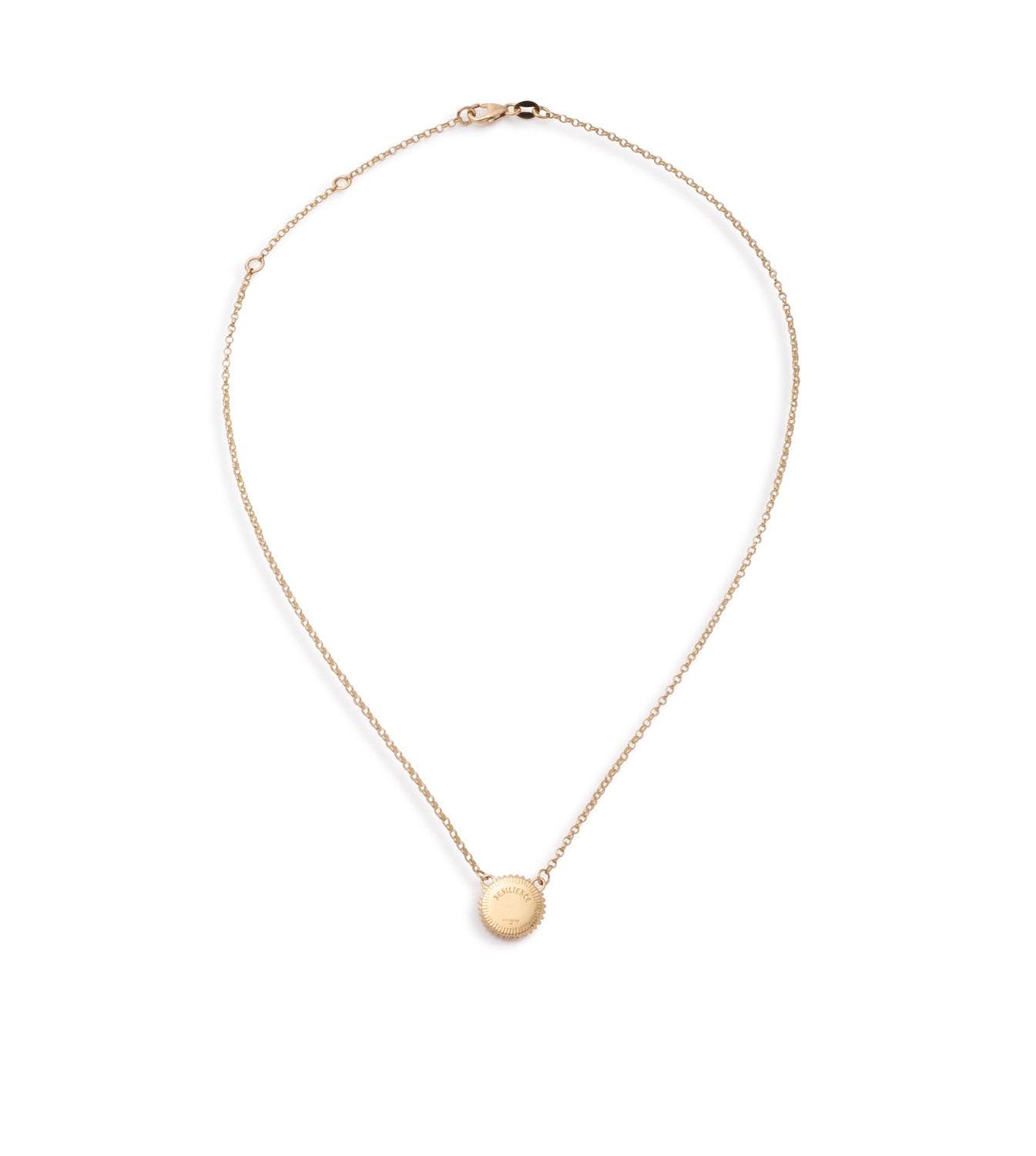 Resilient Mini Stationary Necklace - Elegant & Durable Jewelry for Everyday Wear, Office, and Travel