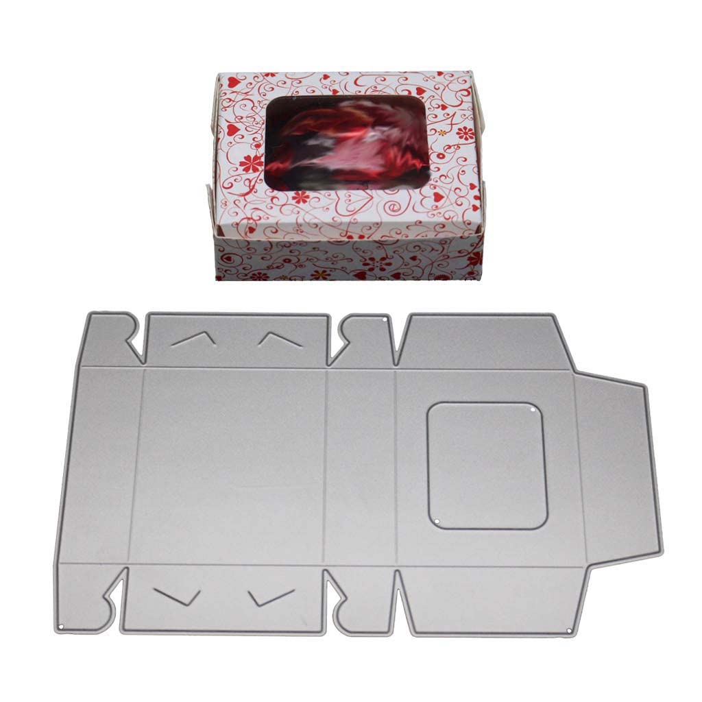 Premium Metal Cutting Dies for DIY Candy Boxes, Wedding Favors & Gift Packaging - Perfect for Scrapbooking, Card Making & Craft Projects