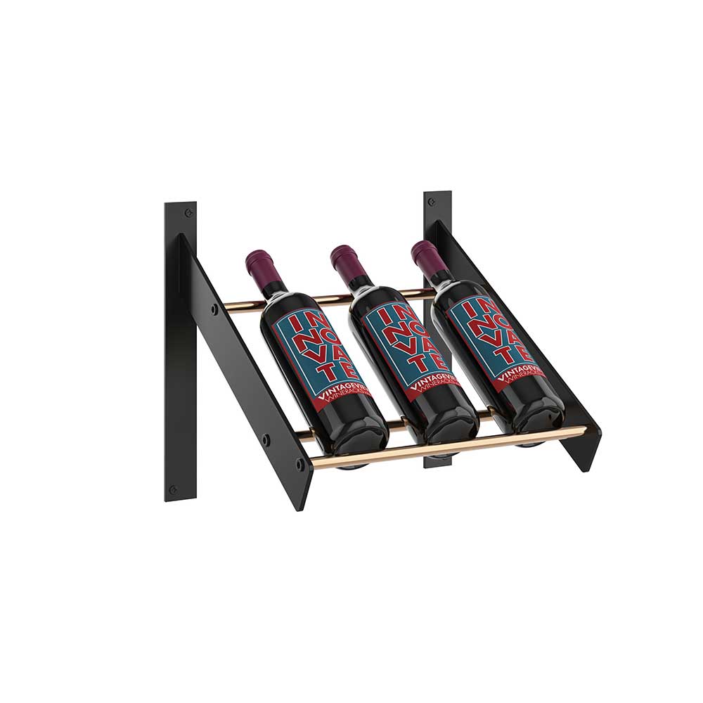 Evolution Wine Wall 1 Column Presentation Row - Premium Wine Display Rack for Home Bars, Restaurants & Wine Cellars - Perfect for Organizing and Showcasing Your Wine Collection