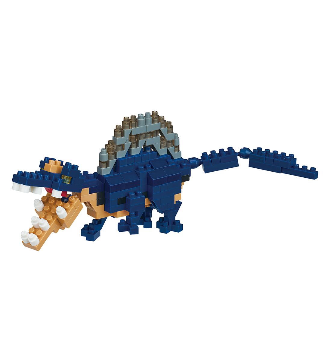 Nanoblock Spinosaurus Dinosaur Building Kit - NBC 322 Model Set for Kids & Adults - Perfect for STEM Learning, Home Decor, and Dinosaur Toy Collections