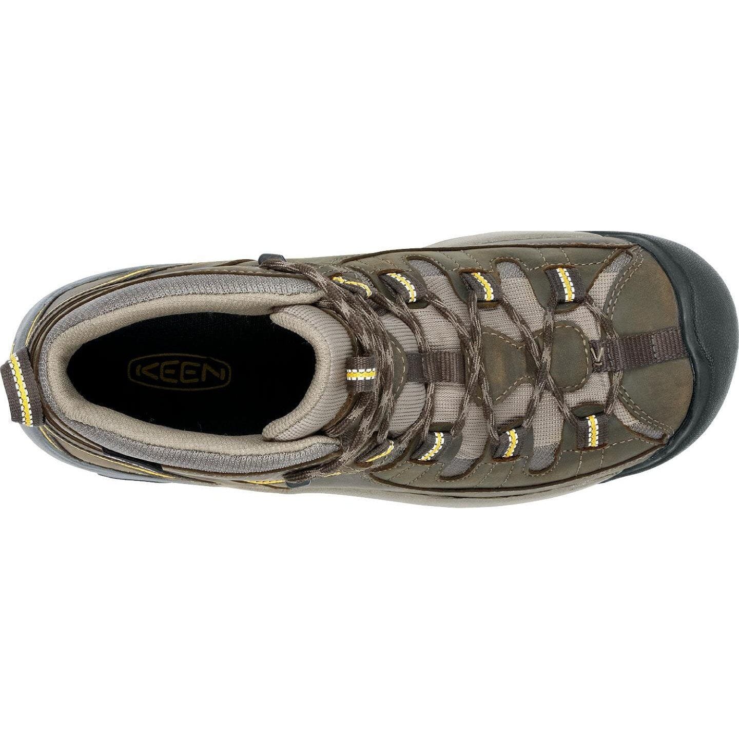 KEEN TARGHEE II Waterproof Mid Hiking Boots for Men - Outdoor Trekking & Trail Running Shoes - Final Sale