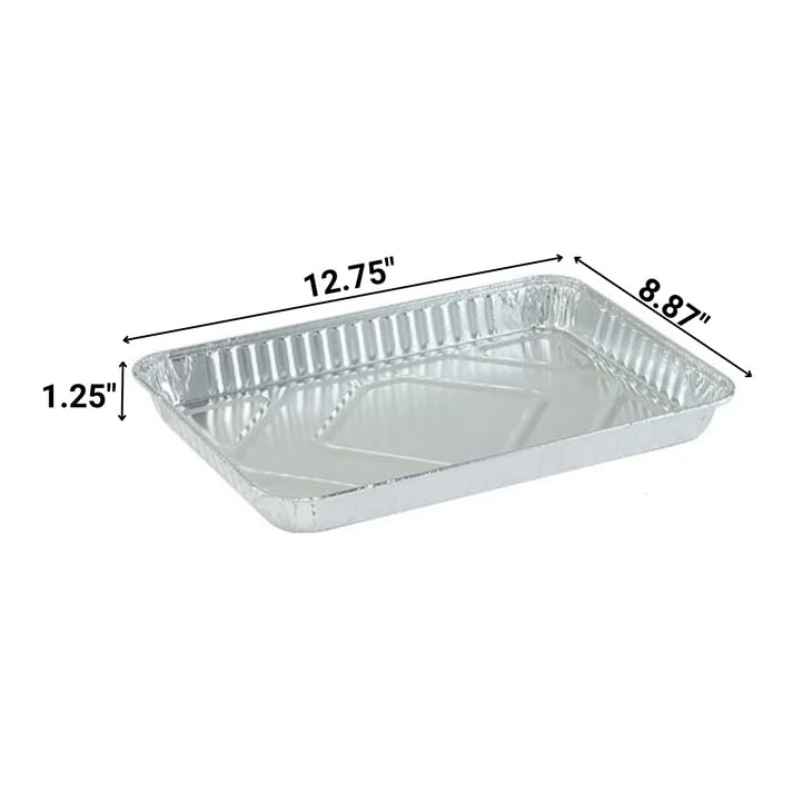Heavy Duty 1/4 Size Aluminum Cookie Sheet - Nonstick & Reusable Baking Pan for Cakes, Cookies, Lasagna - Commercial & Home Kitchen Use - Set of 500