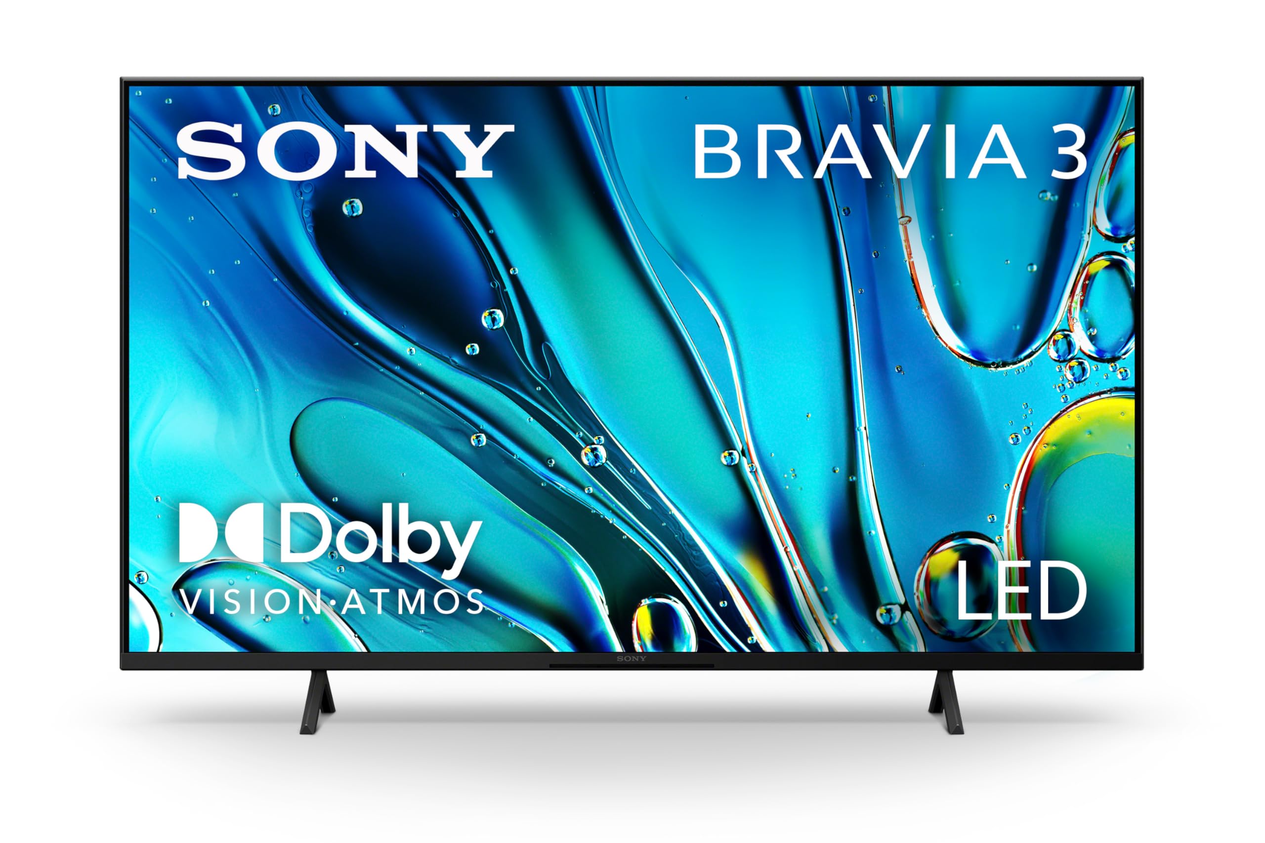 Sony BRAVIA K-50S30 50 Inch 4K Ultra HD Smart LED Google TV with Dolby Vision HDR, PlayStation®5 Compatibility - Perfect for Home Theater, Gaming & Streaming Entertainment