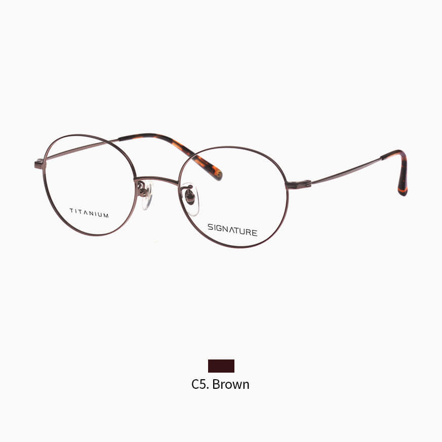 Titanium Glasses Frame S 3001 - Lightweight & Durable 49mm Size 21-143 - Perfect for Reading, Work & Everyday Wear