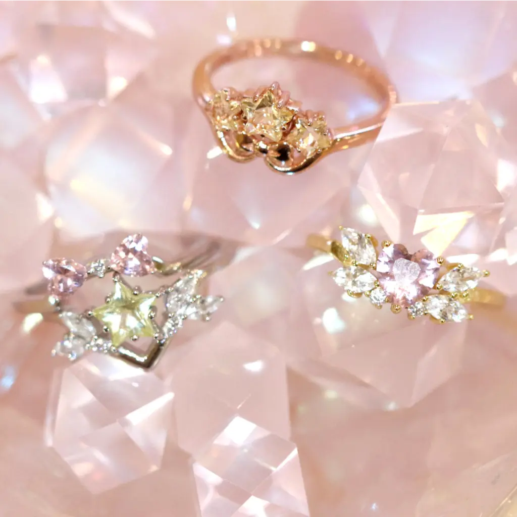 Princess Serenity Ring - Elegant Moon Crystal Jewelry for Women | Perfect Gift for Anime Fans, Cosplay & Special Occasions
