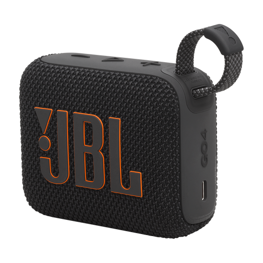 JBL GO 4 Portable Bluetooth Speaker - Black | Wireless Speaker for Outdoor, Travel, Beach & Home Use