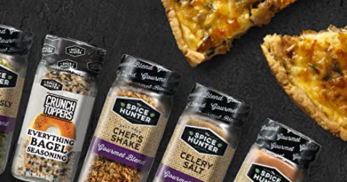 The Spice Hunter Brunch Box Gift Set - 6 Premium Seasoning Jars with Recipe Cards | Perfect Gourmet Gift for Food Lovers, Home Chefs & Brunch Enthusiasts | Ideal for Housewarming, Holidays & Special Occasions
